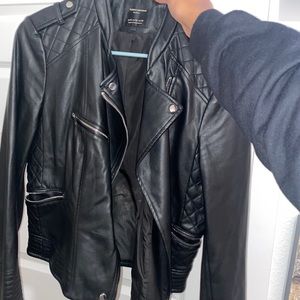 Zara leather Biker jacket